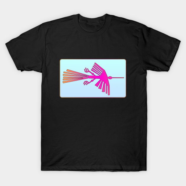 Nazca Condor Pink T-Shirt by Erno
